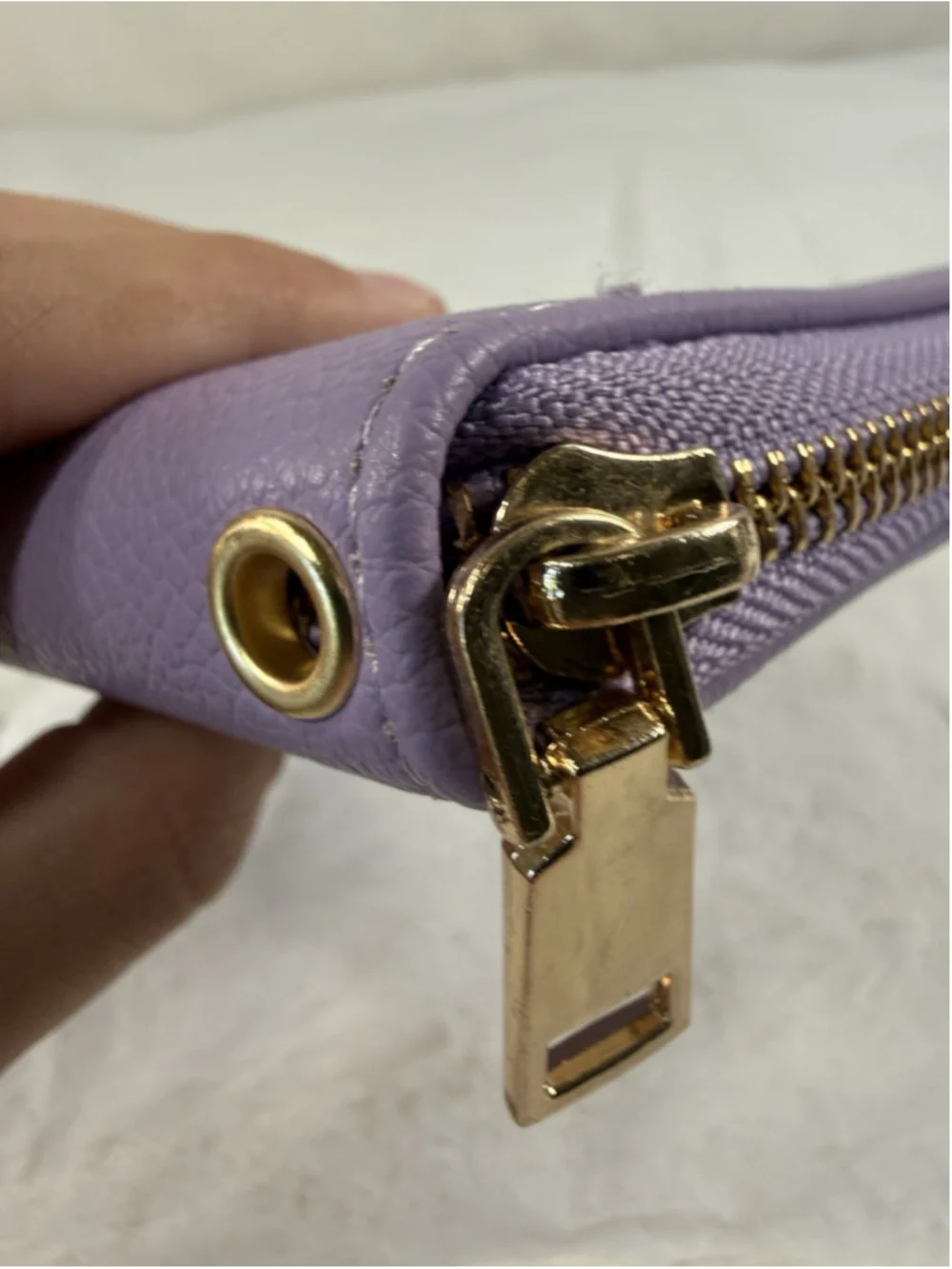 The Luxe Zip Wallet – Lilac by Great Fashion new